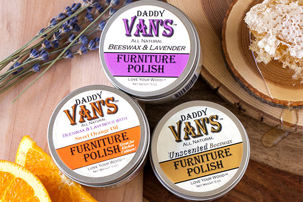 Daddy Van’s All Natural Wood Furniture Care and Finishing Products 